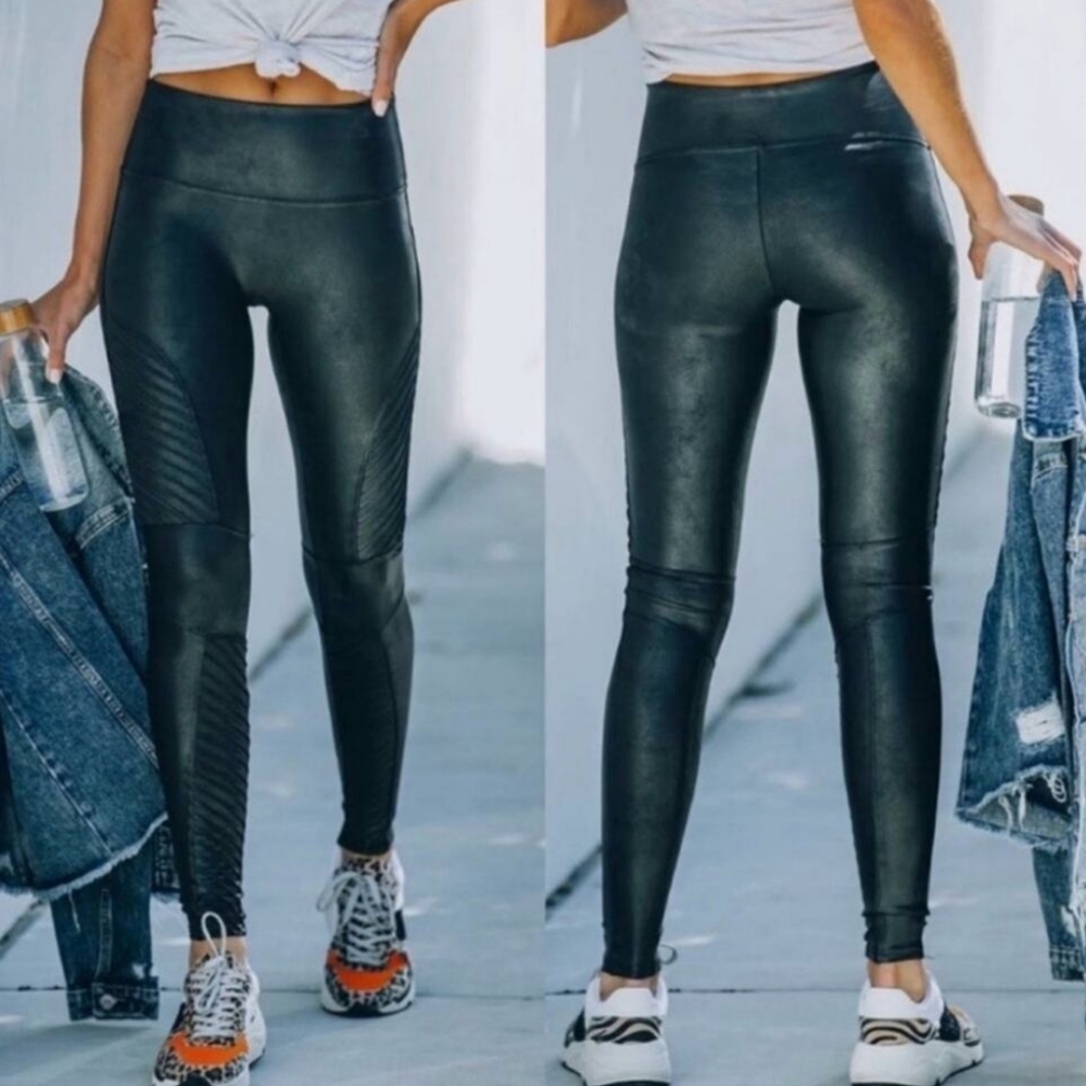 Spanx Moto Leggings - Sz M